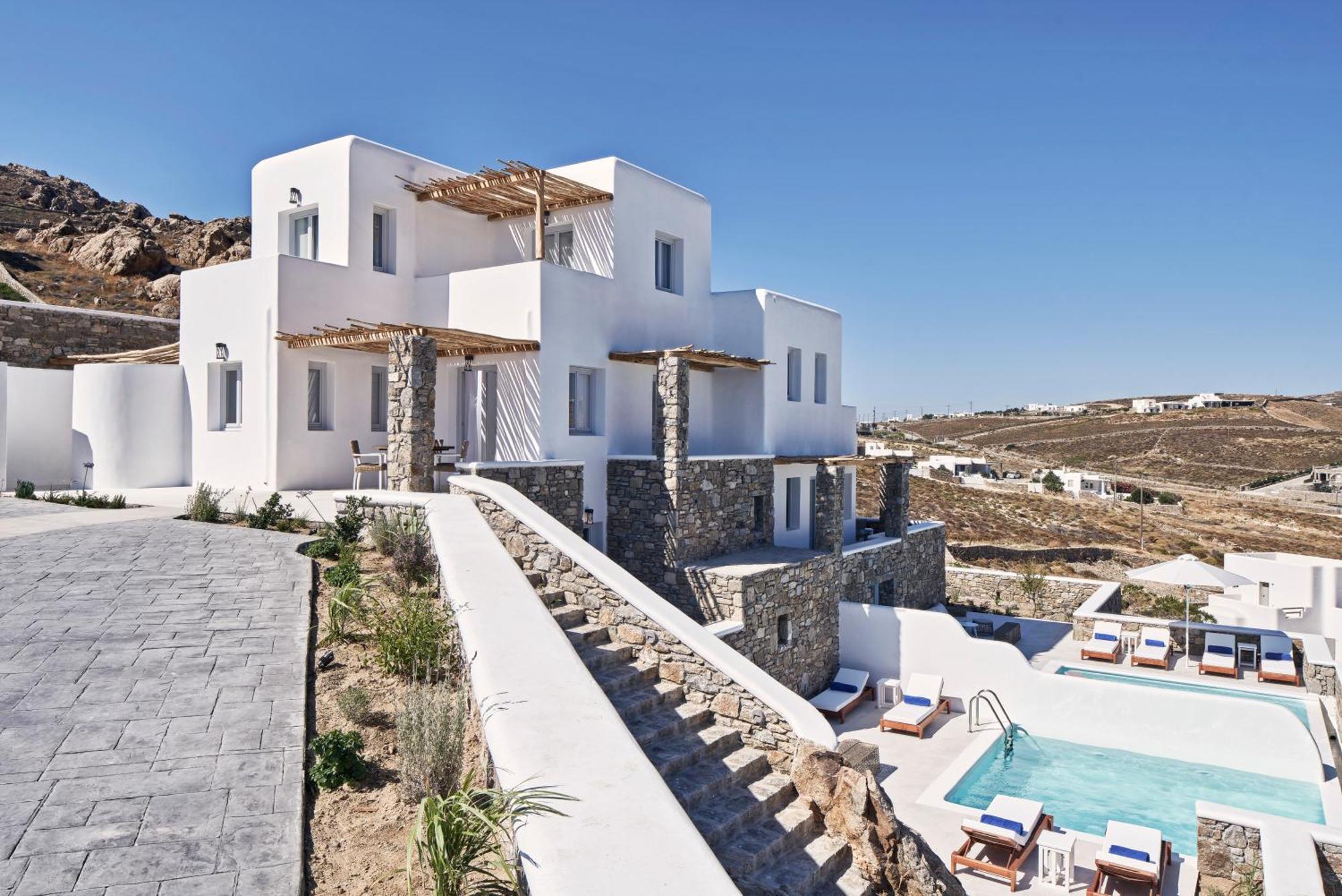 Katikies Villas Mykonos Elia  Esterno foto