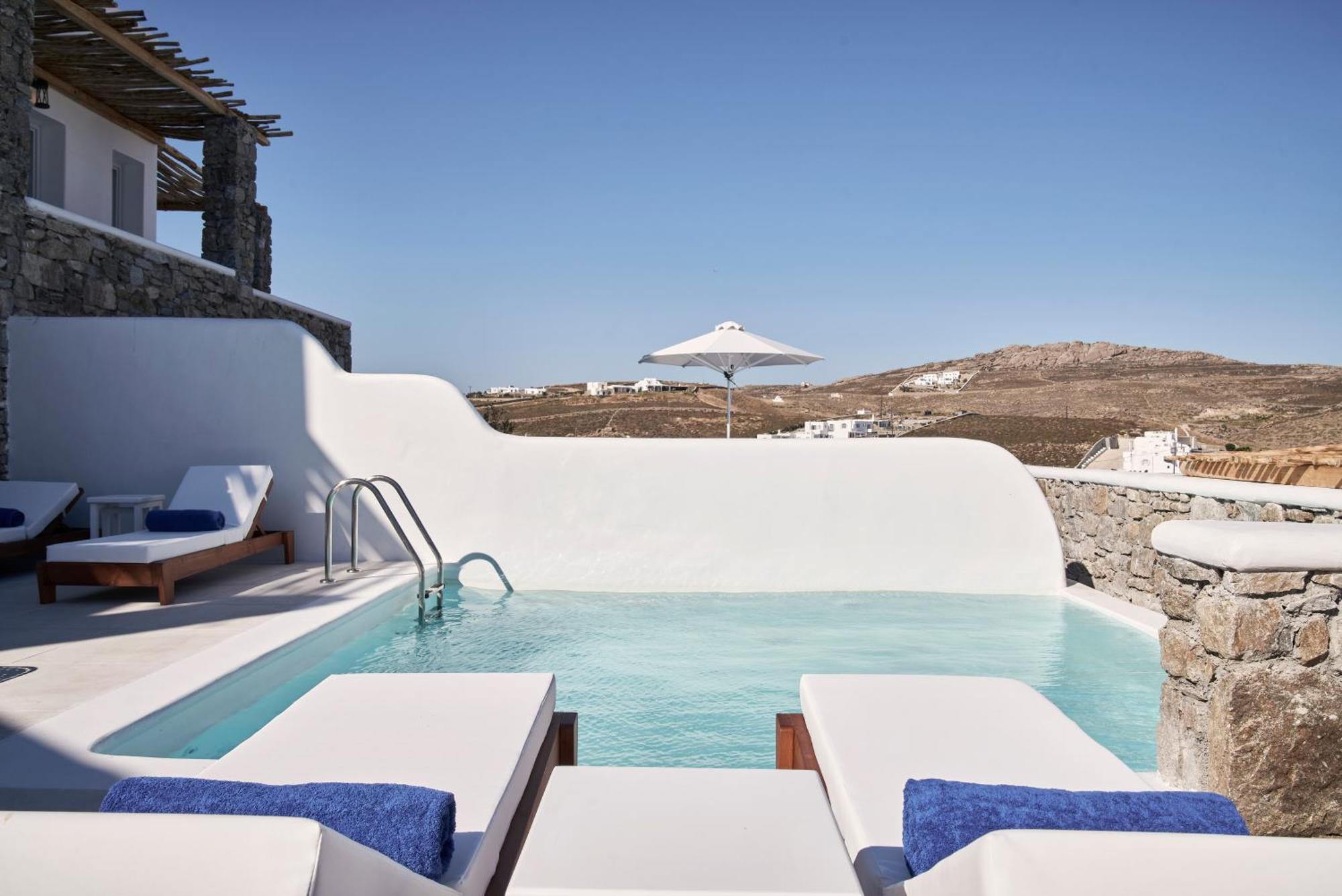 Katikies Villas Mykonos Elia  Esterno foto