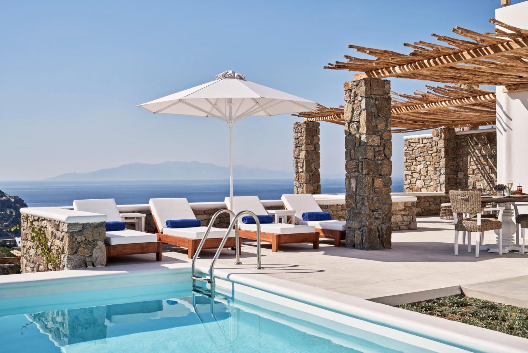 Katikies Villas Mykonos Elia  Esterno foto